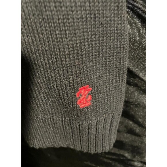 IZOD Quarter Zip Christmas Sweater With Red Button Down Boys Size S/P (6-7) New - Picture 3 of 7